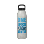 En mindre plast- flaska vattenflaska