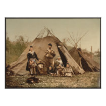 En norsk samisk familj i Norge från 1890
