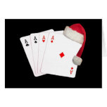 En pokerspelare, till en annan julkort