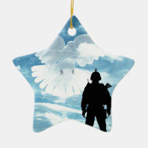 En soldat för fred jul dekorationer