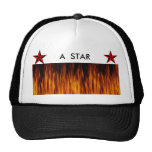 EN STJÄRNA FLAMMAR BASEBALL HAT