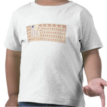 En väggmålning på Beni Hasan som visar flyttan Tshirts