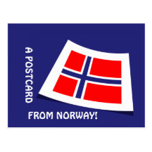 En vykort från norge!