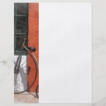 Encentmynt-Farthingen av cykeln shoppar framme Custom Flyer