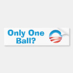 Enda har för LOL Obamas en boll Bildekal