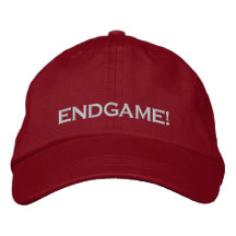 "ENDGAME! " SPELAR PC:N SPELARELOCKET BRODERAD BASEBALL KEPS