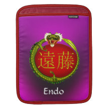 Endo Monogramdrake Sleeves För MacBook Air