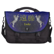Endo Monogramtiger Bag För Laptop