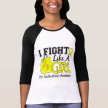 Endometriosis slåss jag något liknande en flicka 1 t-shirt