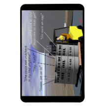 Energiproduktion - oilfields - råolja rektangel magnet