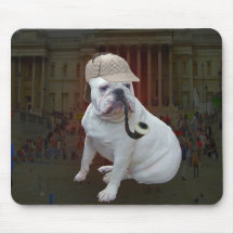 Engelsk bulldogg mus mattor