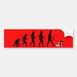 Engelsk evolution bildekal