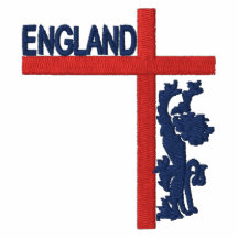 England broderade man POLO