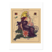 England Visitkort