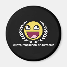 Enig federation av fantastisk kylskåpsnagnet