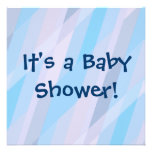 Enkel baby shower anpassade inbjudan