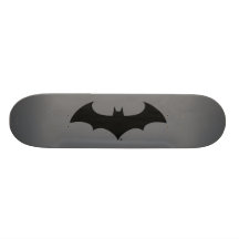 Enkel fladdermössSilhouette Skateboard