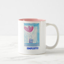 Enkel tulpan kaffe kopp