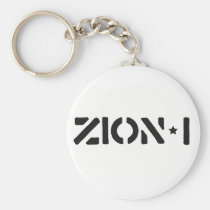 Enkla Zion-i nyckelringar