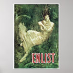Enlist ~-Lusitaniatragedin Print