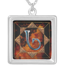 enochian märka "ged" (G) Skräddarsydda Halsband