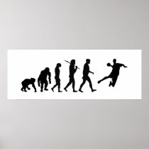 Enorm affisch för handboll - handbollevolution av 