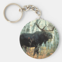 Enorm älg nyckelringar