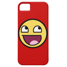 Enorm ansikteFodral-Kompis knappt There™ iPhone 5  iPhone 5 Cases