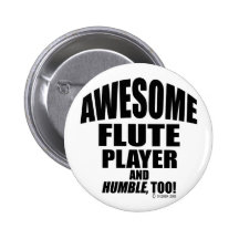 Enorm flöjtspelare pins
