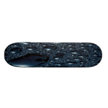Enorma unika svart guld- Skateboards