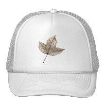 Ensamt löv - hatt trucker kepsar