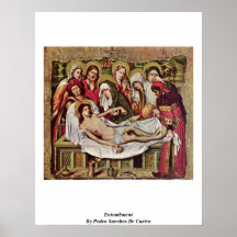 Entombment av Pedro Sanchez De Castro Posters