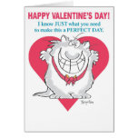 ENTUSIASTISK KATTvalentines vid Boynton Hälsningskort