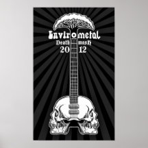 EnviroMetal död Mosh Affisch