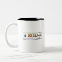 Eod-skräck Kaffe Mugg