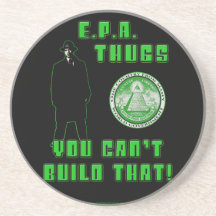 EPA - You Can't Build That Beverage Coaster