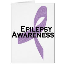 epilepsimedvetenhetband hälsnings kort