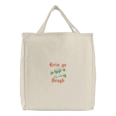 Erin går Bragh Broderad Kasse