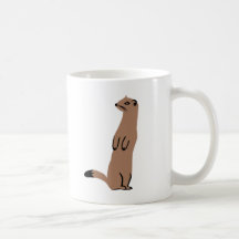 Ermine - hermelin - vessla kaffe muggar