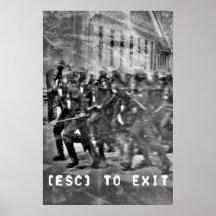 [ESC] TO EXIT POSTER