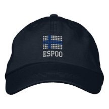 Espoo hattu - finlandssvensk flaggahatt
