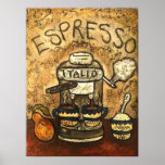 Espresso…., Affischer