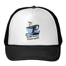 espresso-dig trucker keps