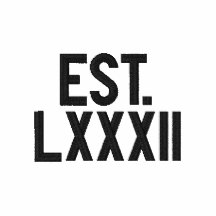 EST. LXXXII BRODERAD JACKA