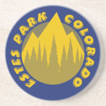 Estes Park, Colorado Beverage Coasters