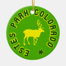 Estes parkerar, Colorado Juldekoration