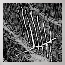 Etched-345 Affisch