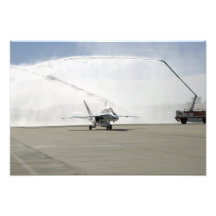 Ett flygplan F-18 Foto