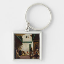 Ett judiskt bröllop i Marocko, 1841 Nyckelringar