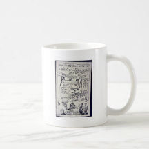 Ett krig eller en dragkamp kaffe koppar